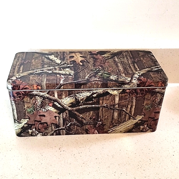 Beer Glass. Pilsner Glass Mossy Oak Gift Set in a tin. NEW with tags. - Picture 10 of 10
